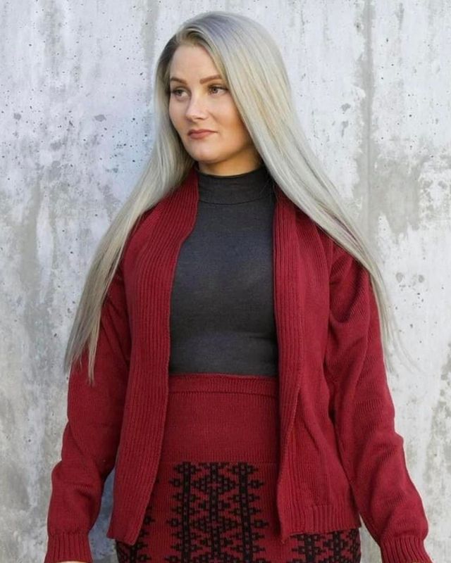 Avvi cardigan, kort modell
